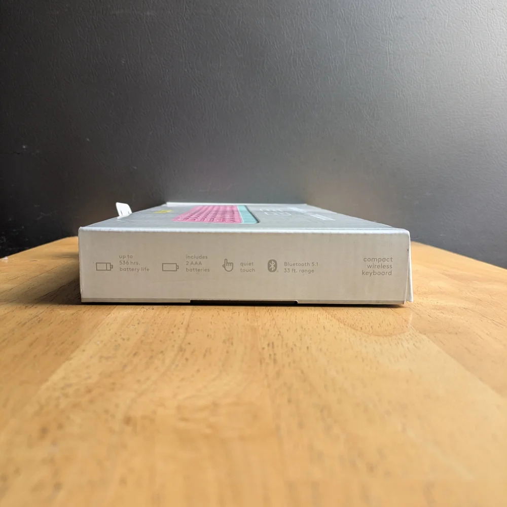 Heyday Pink Compact Wireless Keyboard